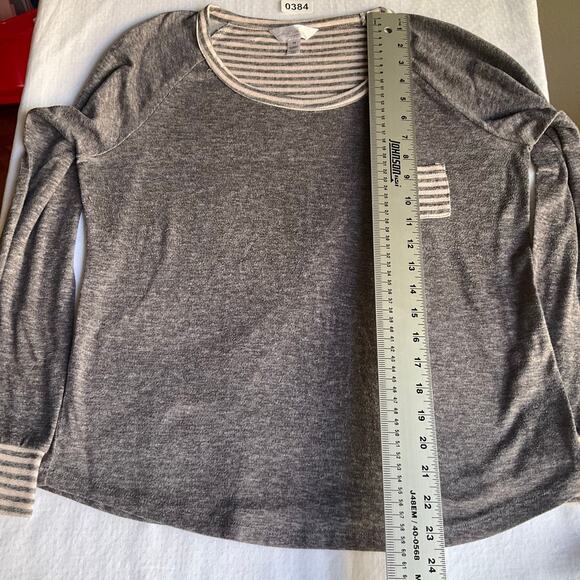 Marilyn Monroe Women Long Sleeve Tee, size M, Gray - Picture 3 of 6